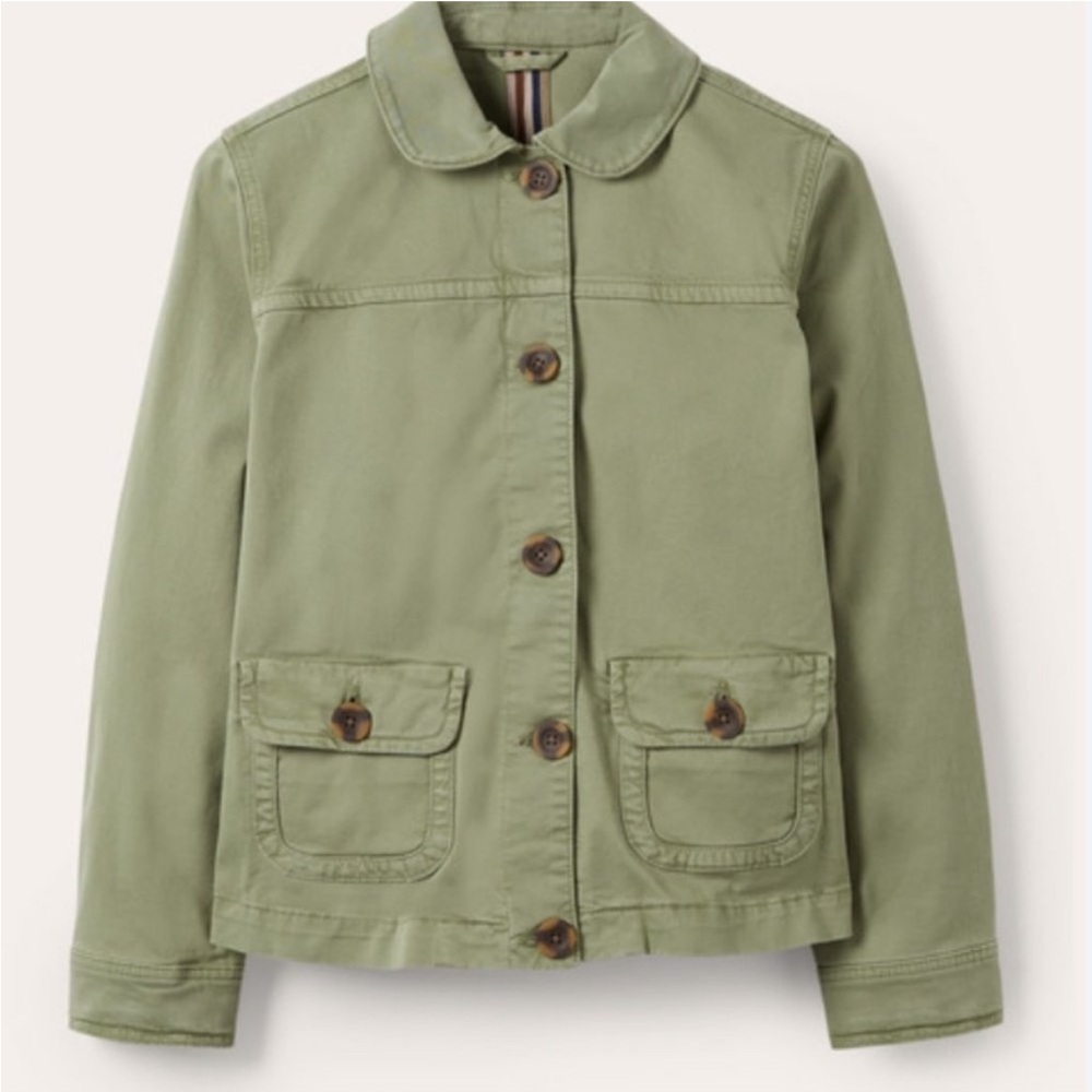 Boden Patch Pocket Chore Jacket size 4 - Picture 9 of 9